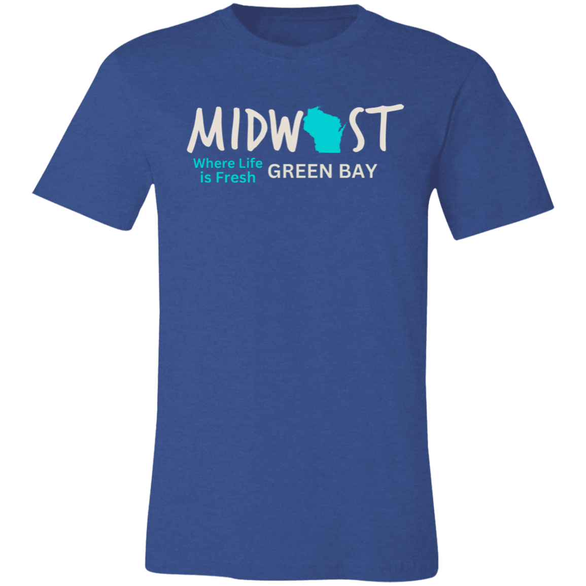 Midwest WLIF Green Bay Unisex Jersey Tee