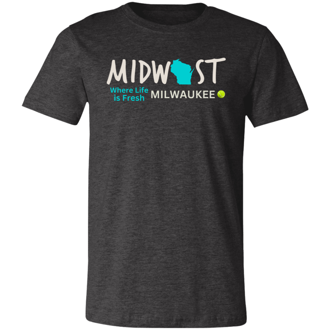 Midwest WLIF Milwaukee Tennis Unisex JerseyTee