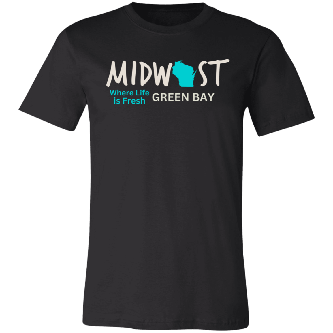 Midwest WLIF Green Bay Unisex Jersey Tee