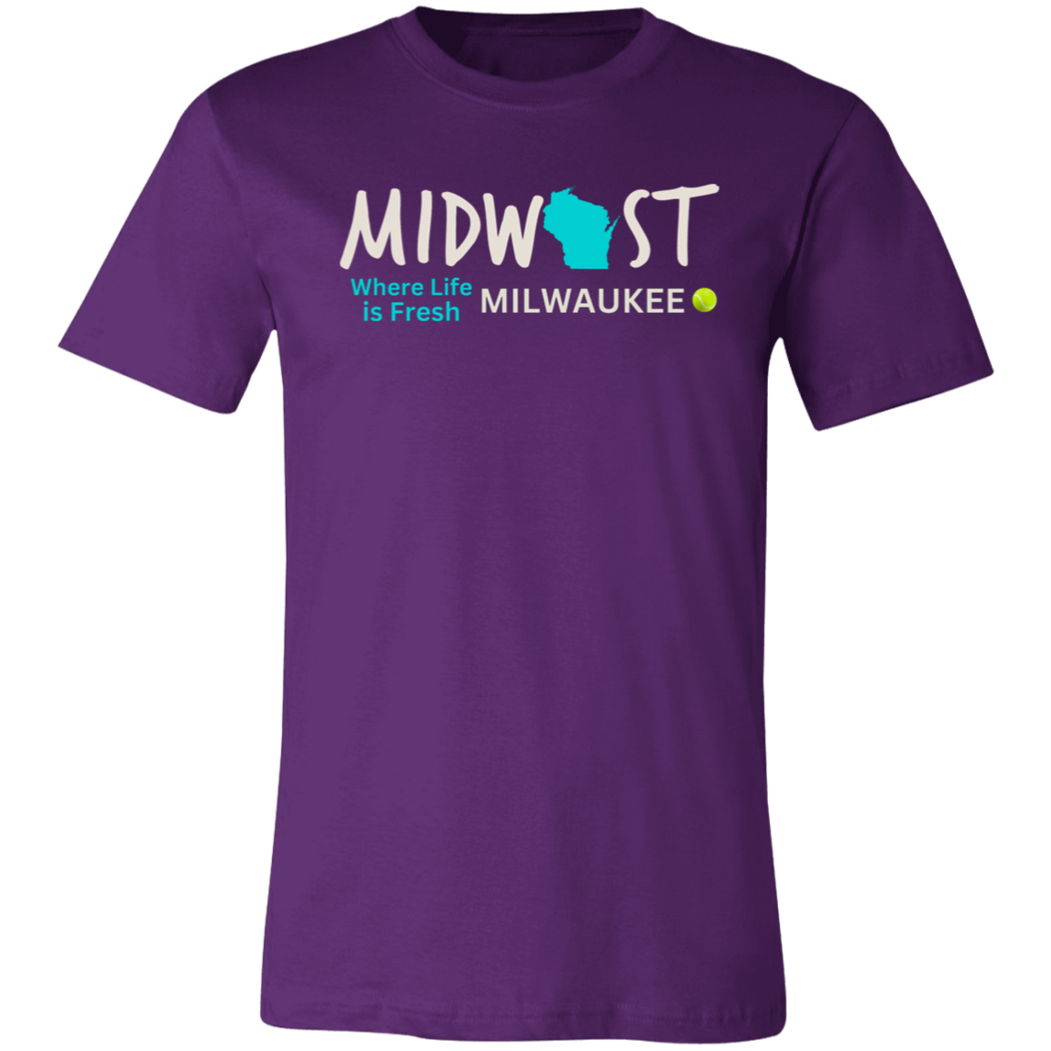 Midwest WLIF Milwaukee Tennis Unisex JerseyTee