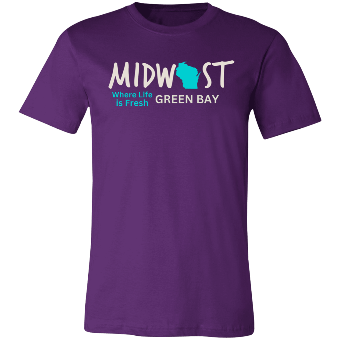 Midwest WLIF Green Bay Unisex Jersey Tee