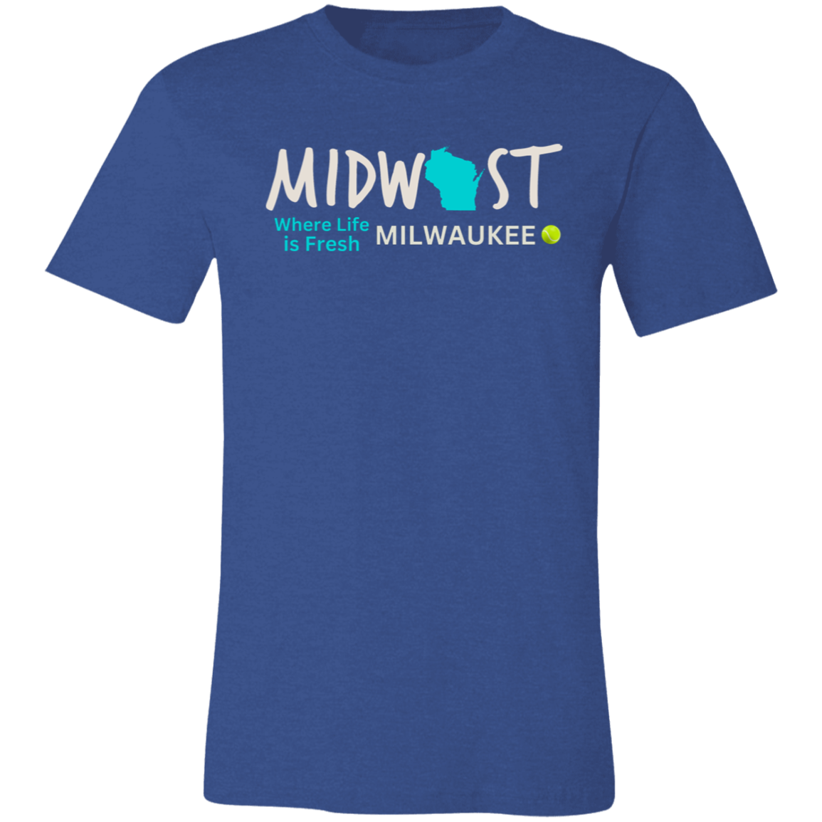 Midwest WLIF Milwaukee Tennis Unisex JerseyTee