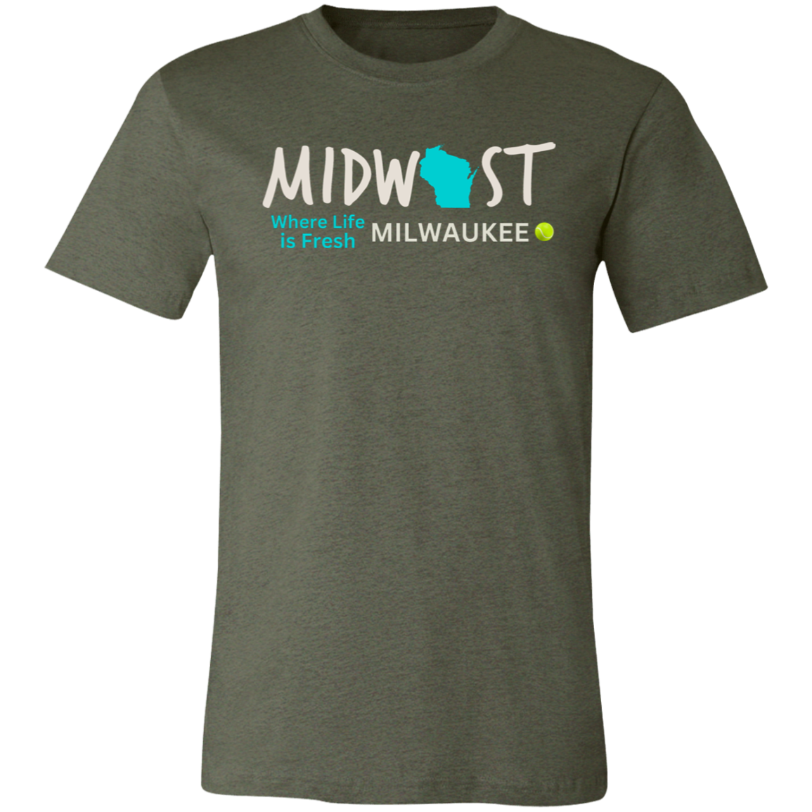 Midwest WLIF Milwaukee Tennis Unisex JerseyTee