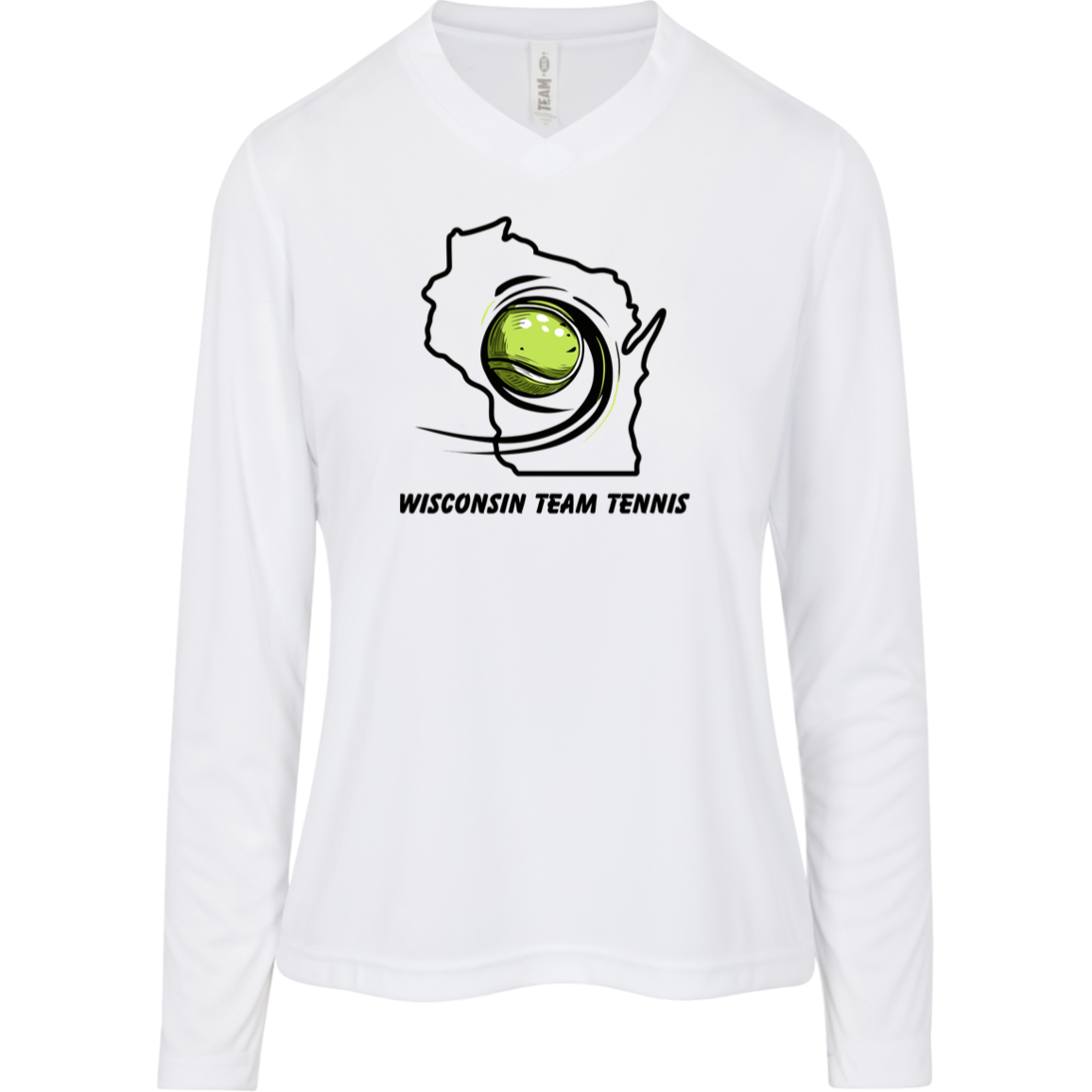 Wisconsin Team Tennis Women's Performance Long Sleeve Tee