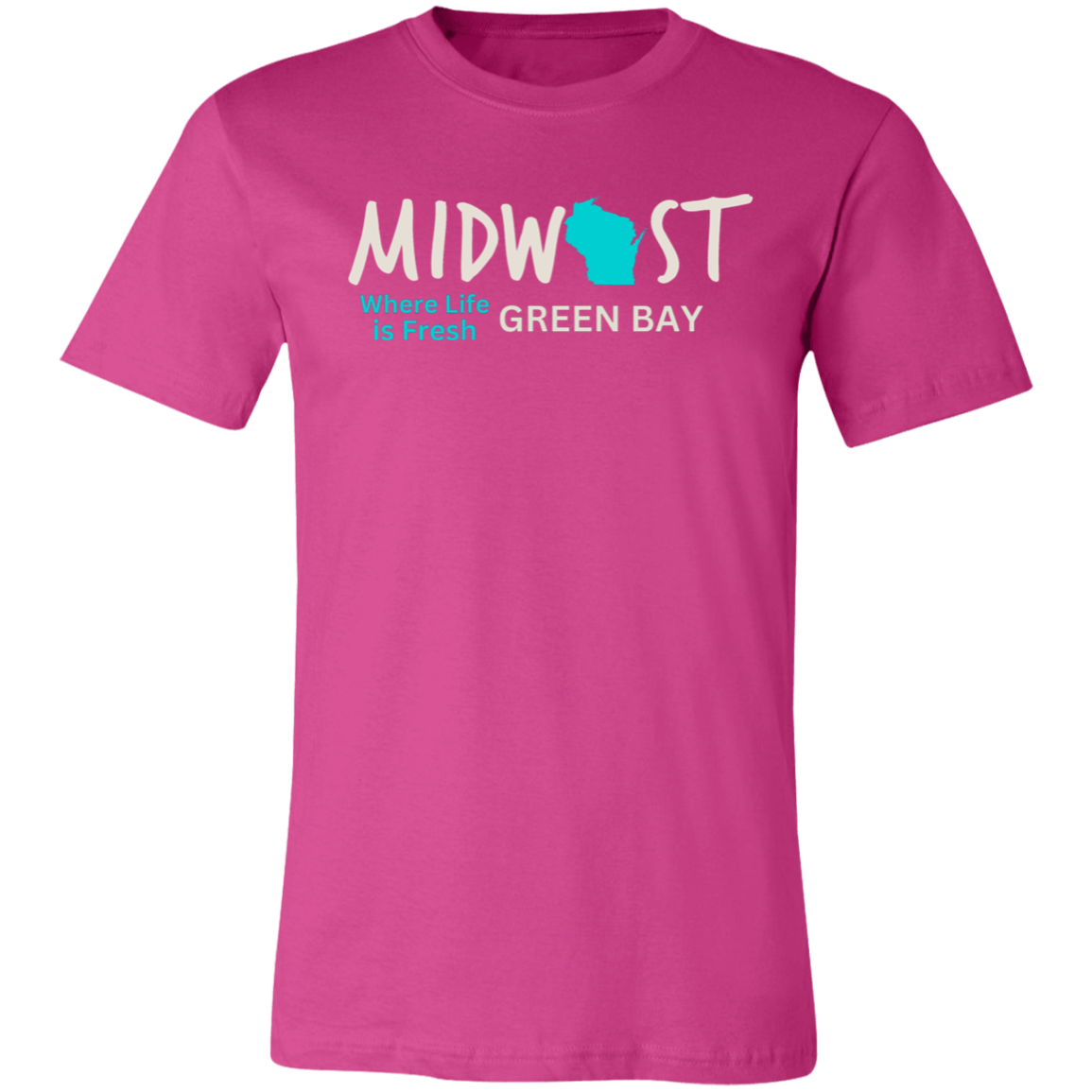 Midwest WLIF Green Bay Unisex Jersey Tee