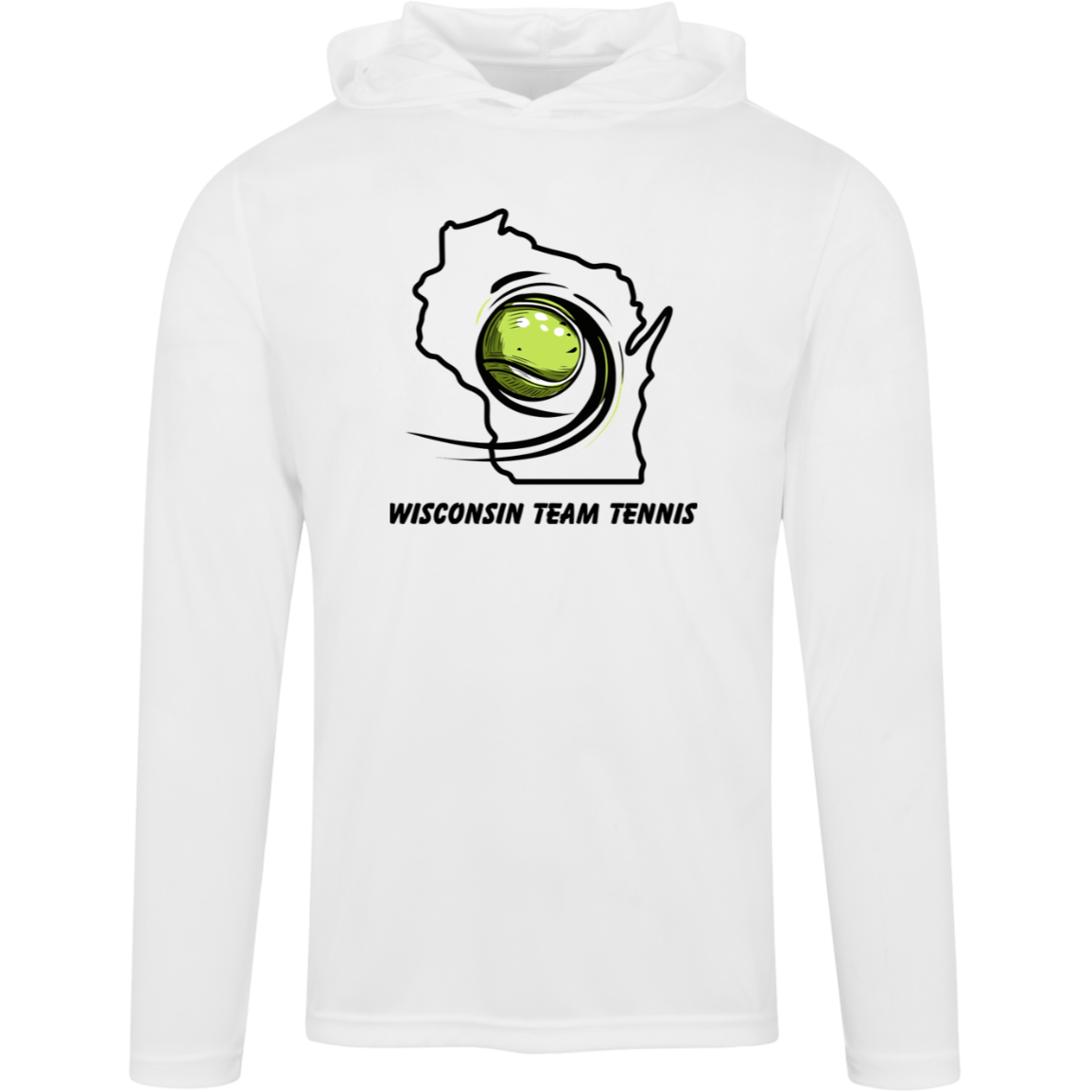 Wisconsin Team Tennis Super-Lite Performance Hoodie