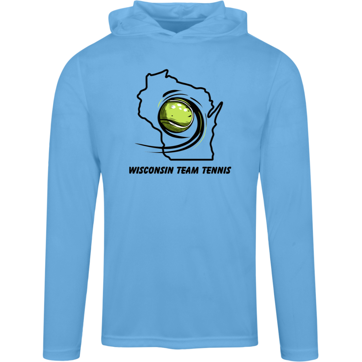 Wisconsin Team Tennis Super-Lite Performance Hoodie