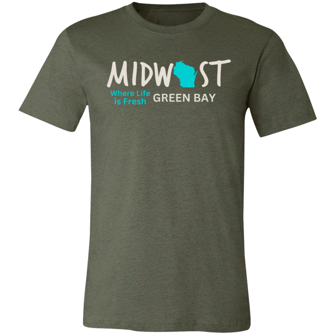 Midwest WLIF Green Bay Unisex Jersey Tee